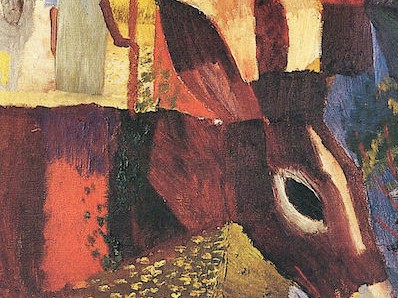 painting of a donkey